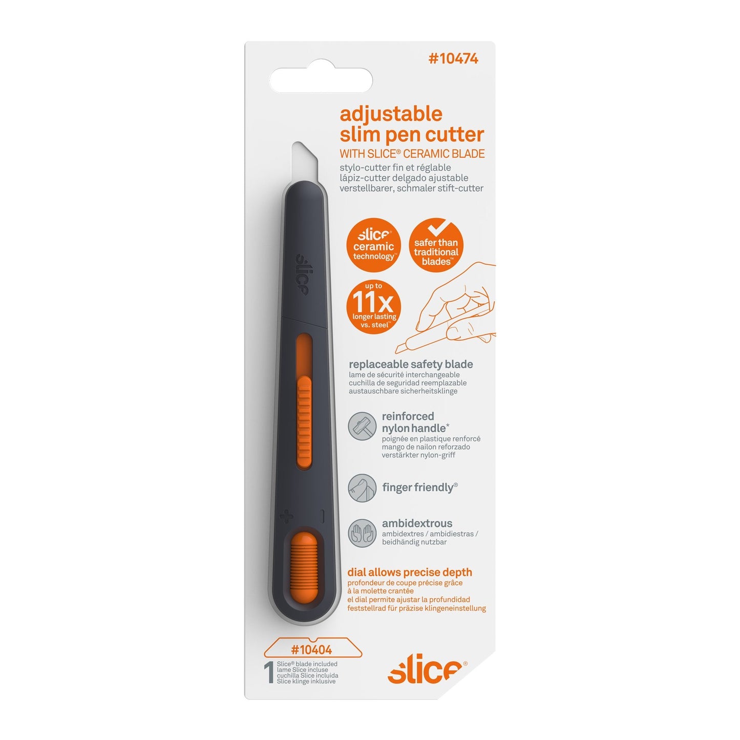 Stylo-cutter fin et réglable