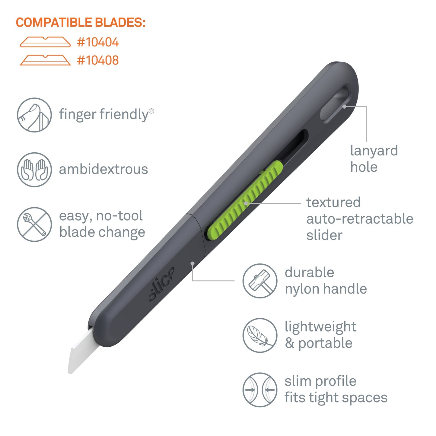 Stylo-cutter fin auto-rétractable