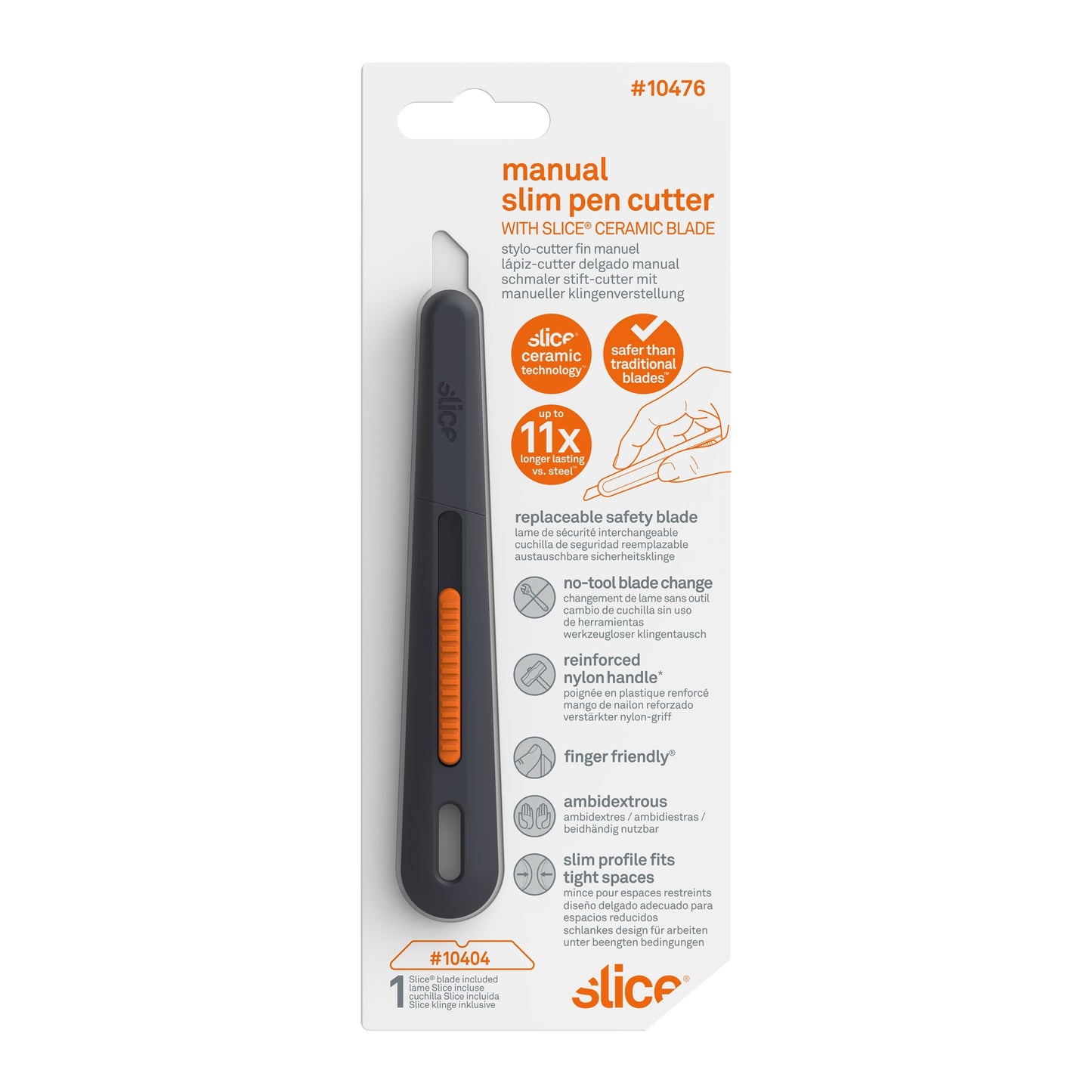 Stylo-cutter fin manuel