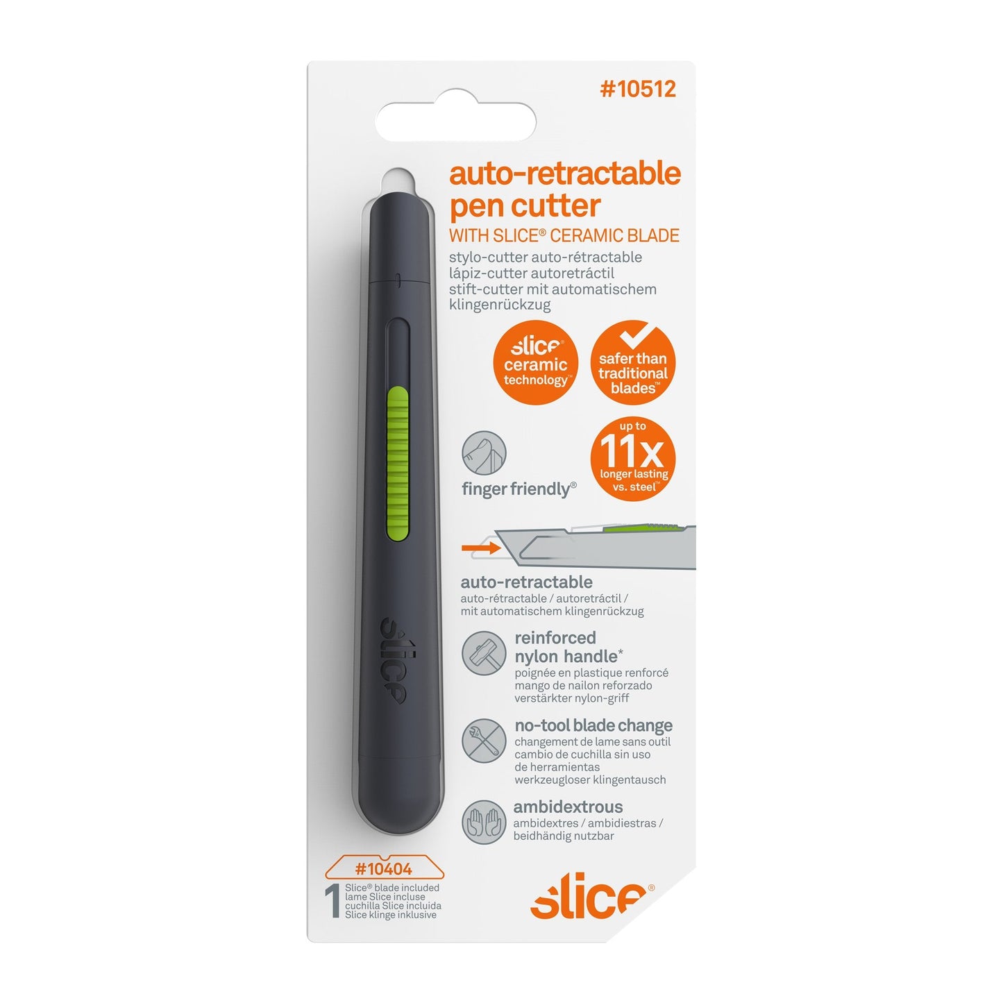Stylo-cutter auto-rétractable