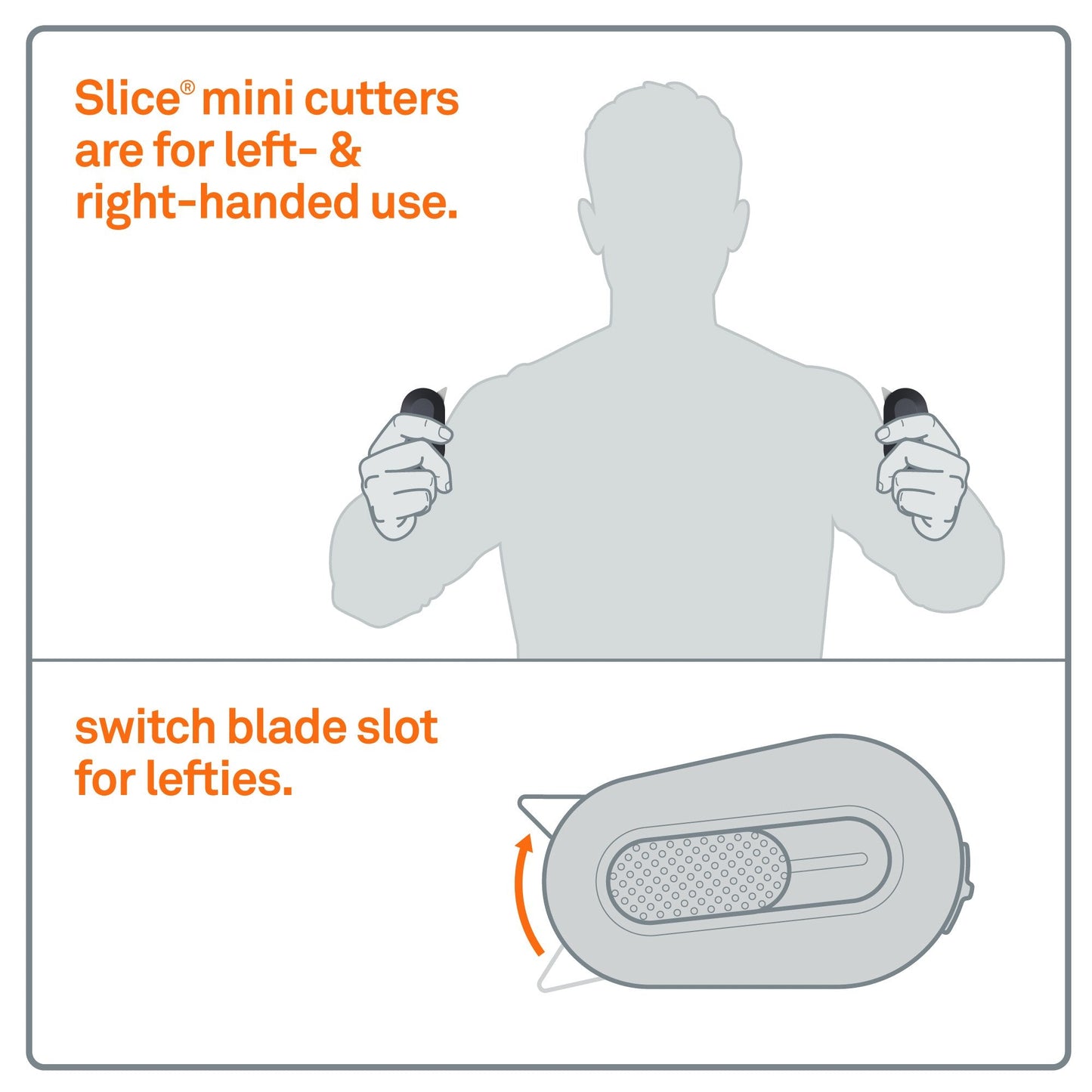 Mini-cutter auto-rétractable