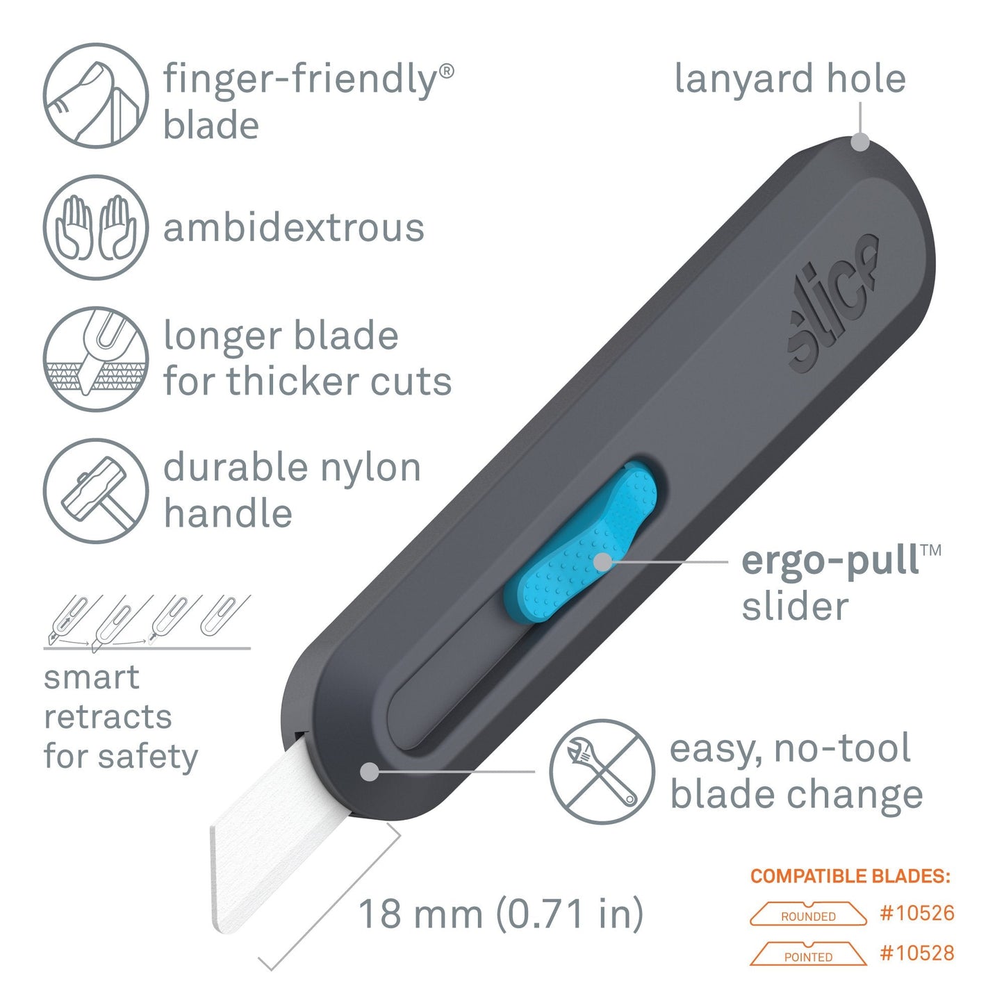 Cutter rétractable intelligent