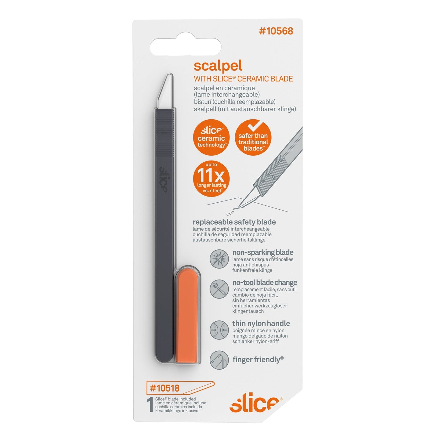 Scalpel à lame en céramique Slice® (lame interchangeable)
