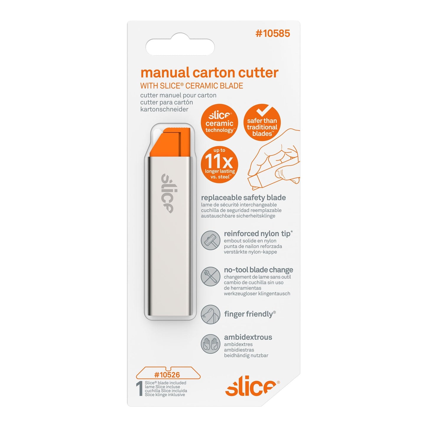 Cutter manuel pour carton